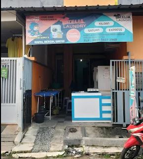 Tampilan Depan Stelia Laundry